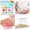 Slime Supplies Kit, 135 Pack Slime Making Kit 30 Crystal Slime, Glitter Jars, Charms, Sugar Paper, Foam Beads, Fishbowl Beads, Toy Cups, Slices, Air Dry Clay and Tools for Kids Girls by WINLIP